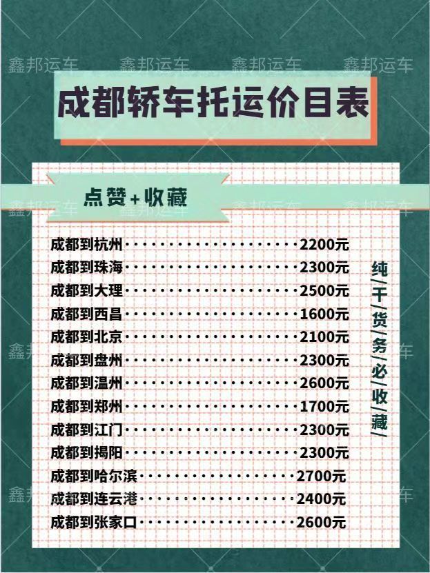 汽車托運：輕松駕途，信賴之選